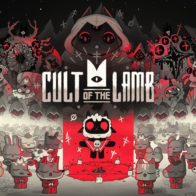 Cult of the Lamb box art for Playstation 5